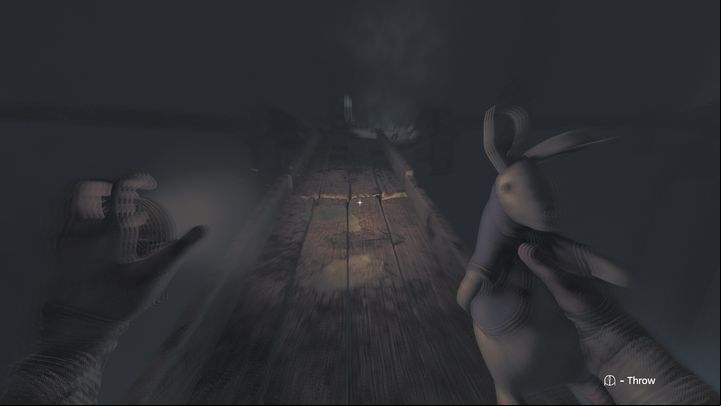 If you've chosen the second option, the rabbit toy will be very useful - Amnesia The Bunker: Walkthrough - Basics - Amnesia The Bunker Guide