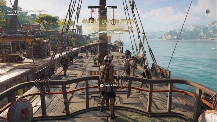 The quest takes place as soon as you make a decision about Nikolaos - AC Odyssey: The Wolf and the Snake - Main Storyline - Assassins Creed Odyssey Guide