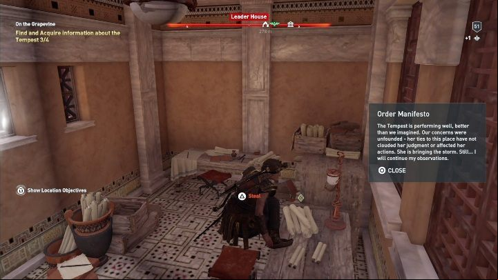 The last letter is in Patrai - AC Odyssey Legacy of the first blade: Side Quests - Episode 2 - Side Quests - Assassins Creed Odyssey Guide