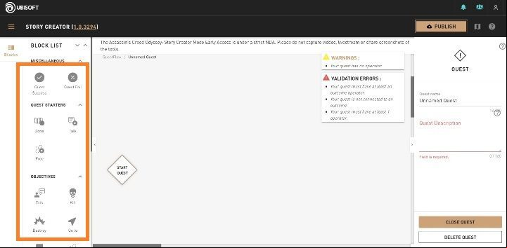 Your next task is to determine the objectives of the mission: killing someone, getting an item, going to a specified place, talking to someone, etc - AC Odyssey: Your mission - how to create in Story Creator Mode? - Story Creator Mode - Assassins Creed Odyssey Guide