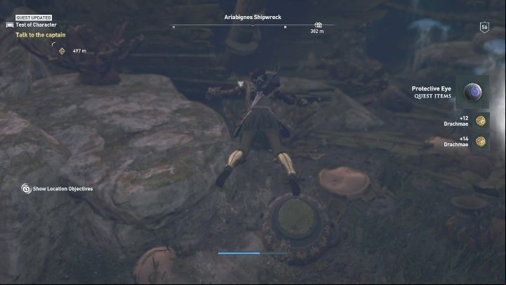 The captain will ask for your help - Divine Intervention - Side Quests in Assassins Creed Odyssey - Free DLC Side Quests - Assassins Creed Odyssey Guide