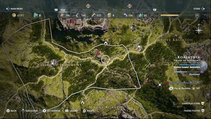 4 - AC Odyssey: Ainigmata Ostraka in Korinthia - Ainigmata Ostraka - Assassins Creed Odyssey Guide