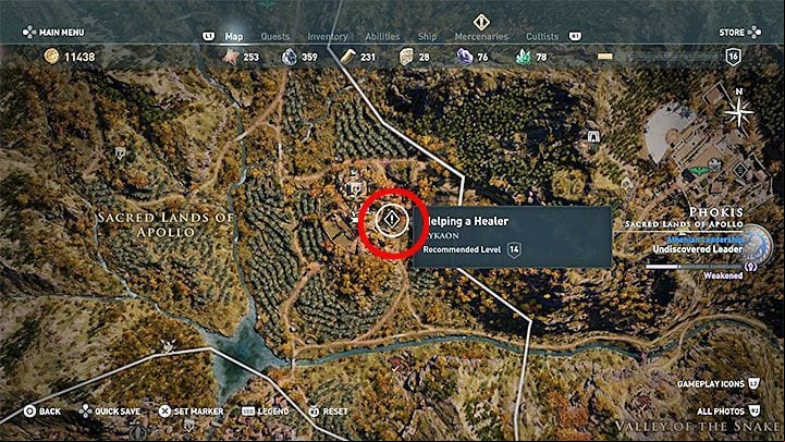 You can find Lykaon after you reach Phokis - AC Odyssey: Lykaon - Romance - Romances - Assassins Creed Odyssey Guide