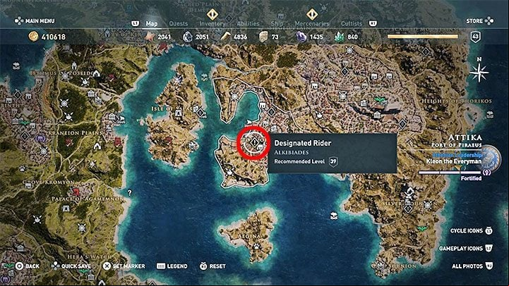 After youve advanced enough in the main plot, youll have the opportunity to start more quests related to the character of Alkibiades - AC Odyssey: Alkibiades - Romance - Romances - Assassins Creed Odyssey Guide
