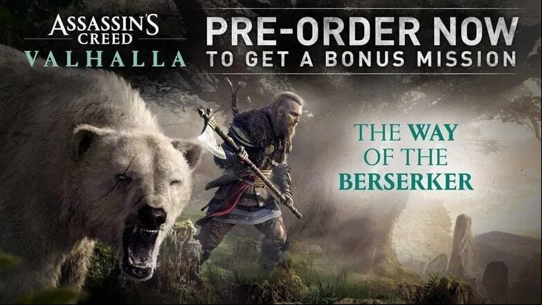 The side mission The Way of the Berserker is an award for all those who pre-ordered Assassin's Creed Valhalla - Assassins Creed Valhalla: Pack / berserkers kit - Appendix - Assassins Creed Valhalla Guide and Walkthrough