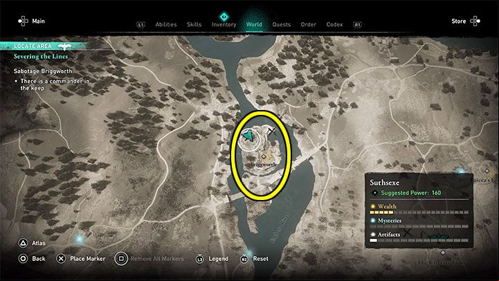 The second place where you can get the Incendiary Dust Trap ability is Briggworth in the Suthsexe region - Assassins Creed Valhalla: How to destroy weakened walls / ceilings / floors? - Exploration - Assassins Creed Valhalla Guide and Walkthrough