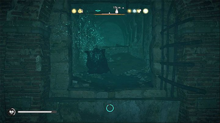 You will find yourself in a partially flooded room - Assassins Creed Valhalla: Wincestre - Venta Belgarum Assassin Bureau - Hidden Ones Bureau - Assassins Creed Valhalla Guide and Walkthrough