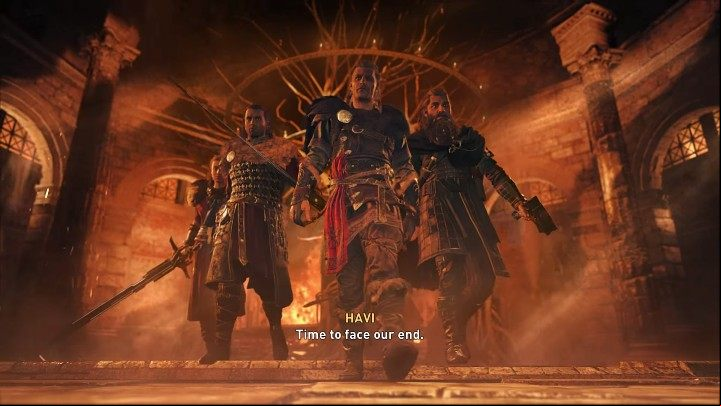 Havi, however, comes up with a way to avoid the annihilation and cheat death - Assassins Creed Valhalla: Asgard Ending - Endings - Assassins Creed Valhalla Guide and Walkthrough