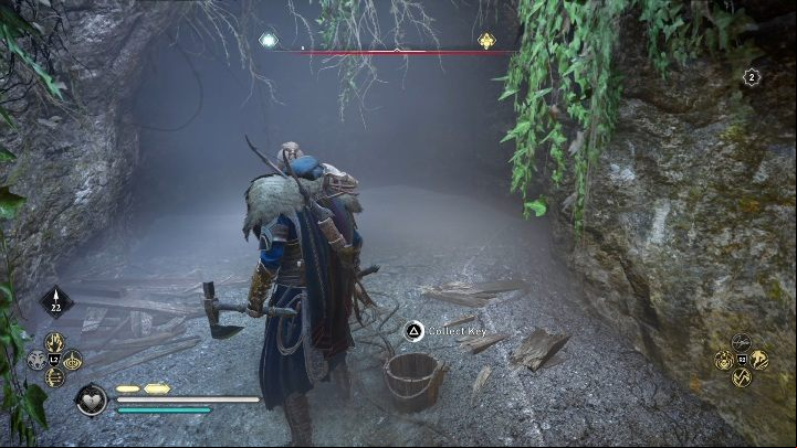 At the bottom of the well you will find a key in a bucket - Assassins Creed Valhalla: Gear - Essexe secrets, locations - Essexe - Assassins Creed Valhalla Guide and Walkthrough