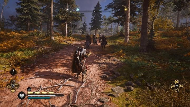 After a while you will be attacked by a squad of Anglo-Saxon warriors - Assassins Creed Valhalla: The Twit Saga, part 2 - Lincolnscire - Assassins Creed Valhalla Guide and Walkthrough