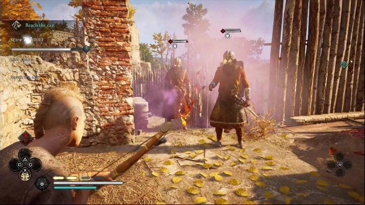 The only ability you can use during this trial is Thorn of Slumber - AC Valhalla: Raven Mastery Challenge - Calleva Outpost - Calleva Outpost - Assassins Creed Valhalla Guide and Walkthrough