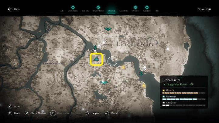 The Stone Slab should be delivered to the owner of a farm, southeast of the south bridge in Lincolnscire - Assassins Creed Valhalla: Pending Deliveries - Ravensthorpe - Assassins Creed Valhalla Guide and Walkthrough