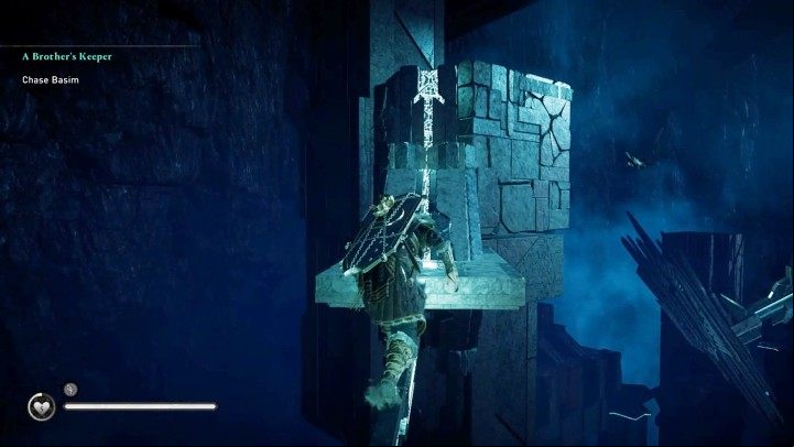 Basim will try to run away and reach Sigurd - run after him - Assassins Creed Valhalla: A Brothers Keeper - Hordafylke - Assassins Creed Valhalla Guide and Walkthrough
