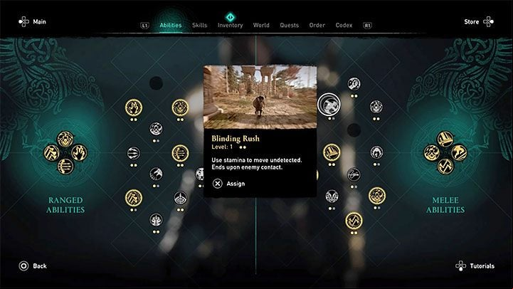 You should treat your melee abilities more as an emergency way out in case Eivor is detected, and as a help in situations where combat is mandatory - Assassins Creed Valhalla: Best build - assassin - Basics - Assassins Creed Valhalla Guide and Walkthrough