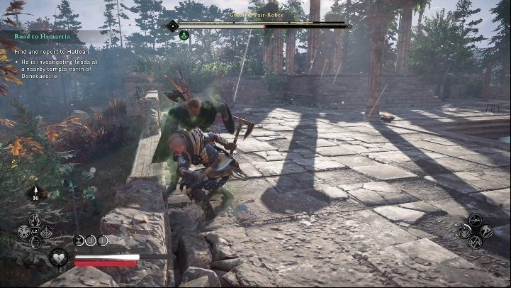 Your opponent has a shield to protect himself - Assassins Creed Valhalla: Lost Drengr - Eurvicscire, Secrets, Locations - Eurvicscire - Assassins Creed Valhalla Guide and Walkthrough