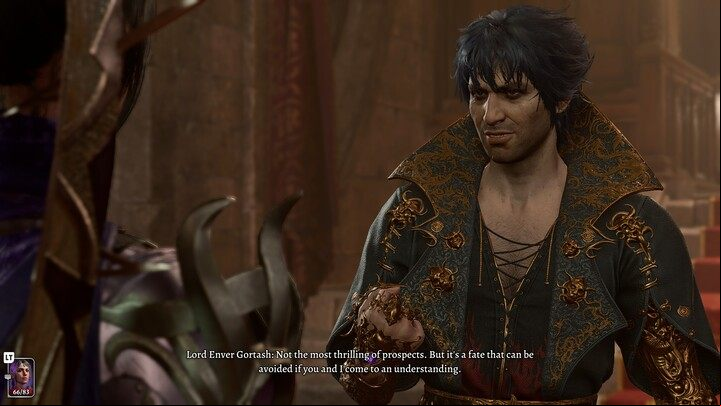 Assuming that you have agreed to forces with Gortash, you can continue this quest only after obtaining Orin's Netherstone - Baldurs Gate 3: Consider Gortashs Bargain - Act 3 - Baldurs Gate 3 Guide, Walkthrough