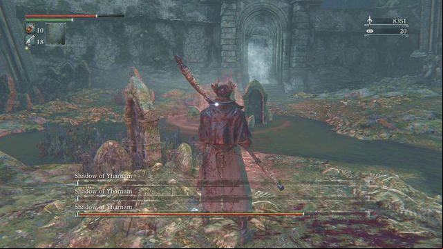 You must interrupt the summoning spell. - Shadows of Yharnam | Boss Fights - Boss Fights - Bloodborne Game Guide & Walkthrough
