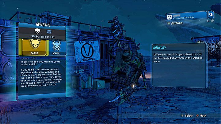 Yes, unlike the previous games, Borderlands 3 allows you to choose Easier difficulty level - Borderlands 3 Guide