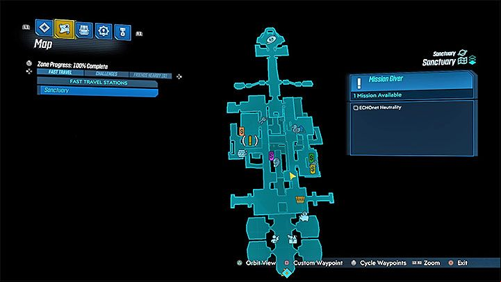 In Borderlands 3 side quests are marked with yellow exclamation marks, but they may disappear or vanish unexpectedly - Borderlands 3 Guide