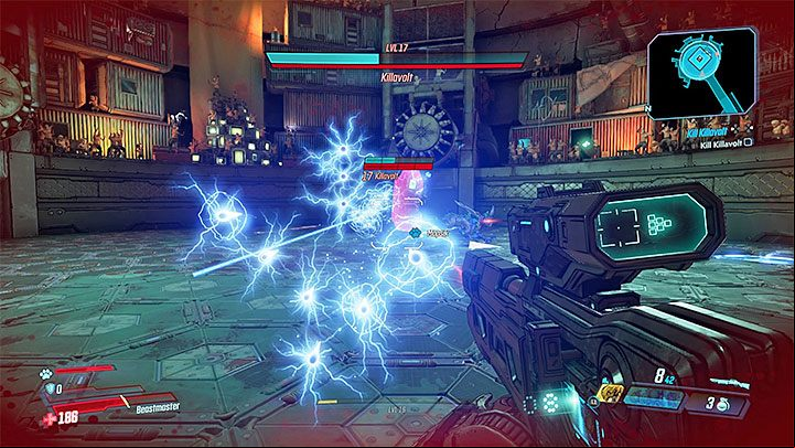 All boss attacks are based on electricity and can have several different forms - Promethea | Borderlands 3 Side Quest - Side Missions - Borderlands 3 Guide