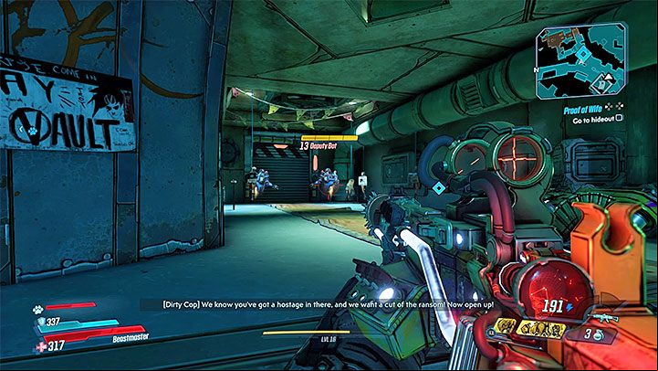 Youve got to get to the bandits safe house in the sewers - Promethea | Borderlands 3 Side Quest - Side Missions - Borderlands 3 Guide