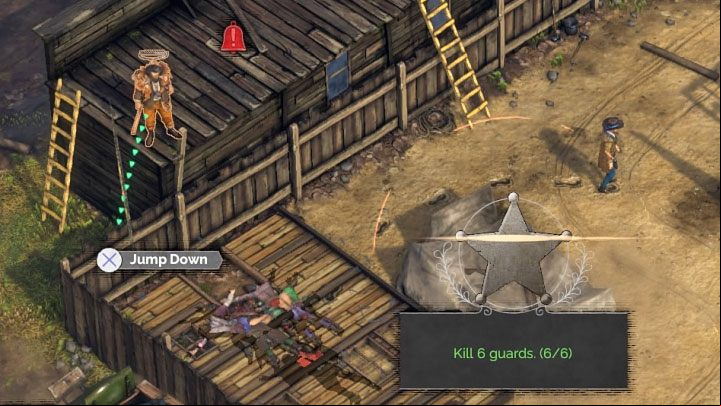 The action plan is simple - Desperados 3: Mission 8 - map, badges - Mission 8 - One Hell of a Night - Desperados 3 Guide