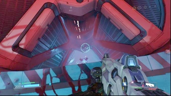 There will be also a hole with Mega Health - Doom: All secrets in VEGA Central Processing - Secrets - Doom Game Guide & Walkthrough