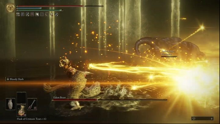 In the second phase of the fight, the Elden Beast receives access to new attacks - Elden Ring: How to beat Radagon of the Golden Order, Elden Beast? - Leyndell, Ashen Capital - Elden Ring Guide