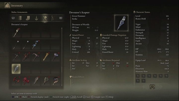 Weapon Type: Great Hammer - Elden Ring: List off all Legendary Armaments - Trophy Guide - Elden Ring Guide