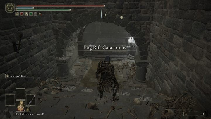 In a sarcophagus inside the Fog Rift Catacombs - Shadow of the Erdtree: All Revered Spirit Ashes map - Secrets and Collectibles - Elden Ring Guide