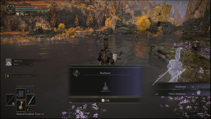 By going to the area marked on your map, you will find yourself near ruins, where another Tibia Mariner will appear - Elden Ring: Sorceries and Incantations (Mt. Gelmir) - list of all - Mt. Gelmir - Elden Ring Guide