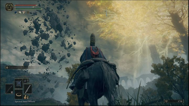 As you reach the location, you'll notice many stone fragments kept in stasis - Elden Ring: Ranni questline - walkthrough - Quests - Elden Ring Guide