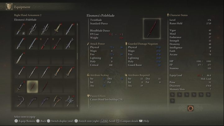 Double bladed weapons stand out from other types of weapons - Elden Ring: Best weapons - list - Basics - Elden Ring Guide