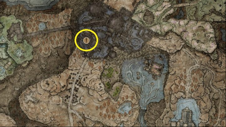 The weapon can be found in the armory in the southwestern part of the fortress, to the left of the main square - Shadow of the Erdtree: New weapons - Basics - Elden Ring Guide