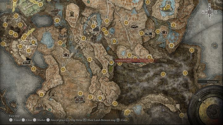 Thiollier is located at the Site of Grace called Pillar Path Cross - Shadow of the Erdtree: St. Trina, Thiollier and Moore quest walkthrough - Quests - Elden Ring Guide