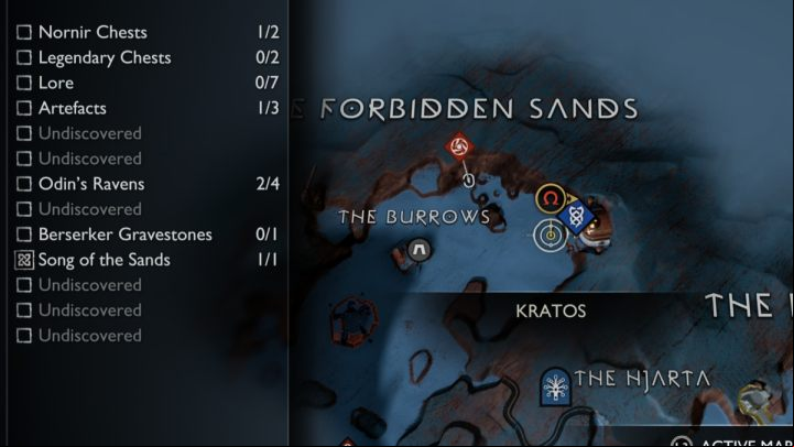 Go to The Forbidden Sands in Alfheim and open the door to The Elven Sanctum - God of War Ragnarok: The Elven Sanctum - walkthrough - Favors - Alfheim - God of War Ragnarok Guide