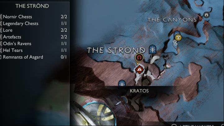 13 - God of War Ragnarok: The Strond, Alfheim - secrets, collectibles - Alfheim - God of War Ragnarok Guide