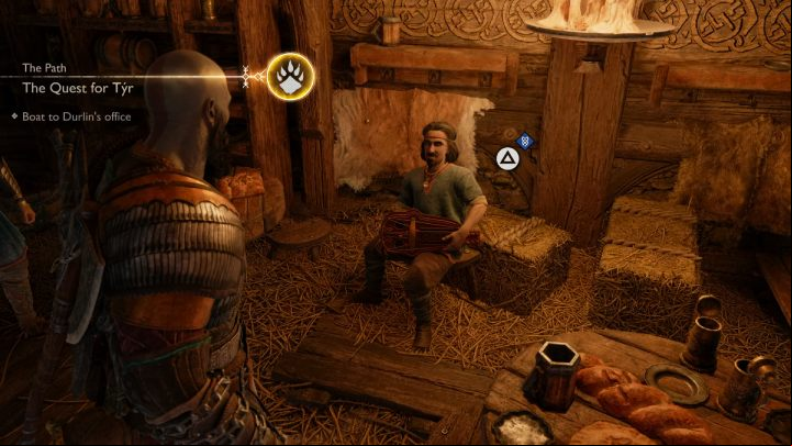 The favor (In Service of Asgard) will be unlocked after talking again to a dwarf named Raeb, who is encountered in Nidavellir - God of War Ragnarok: Radsvinns Rig, Svartalfheim - secrets, collectibles - Svartalfheim - God of War Ragnarok Guide