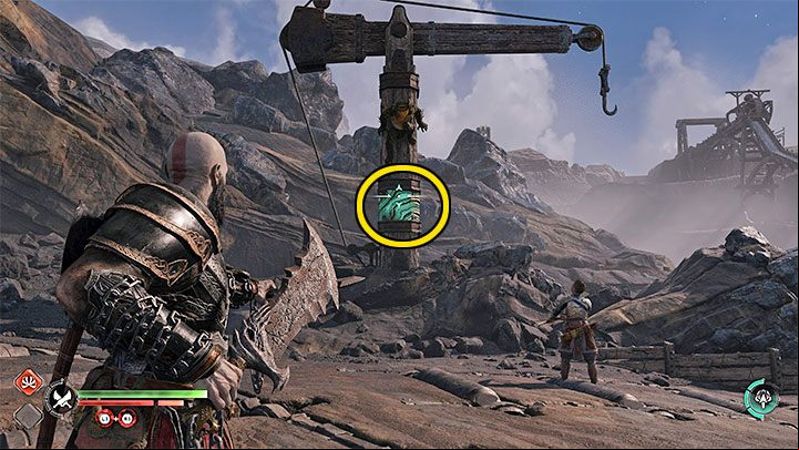 In most cases, green blockades block access to new paths and collectibles - God of War Ragnarok: How to destroy green blockades? - Exploration - God of War Ragnarok Guide