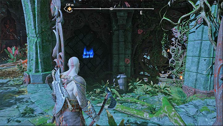 You can find the secret just after you reach the Abandoned Village for the first time - God of War Ragnarok: The Abandoned Village, Vanaheim - secrets, collectibles - Vanaheim - God of War Ragnarok Guide