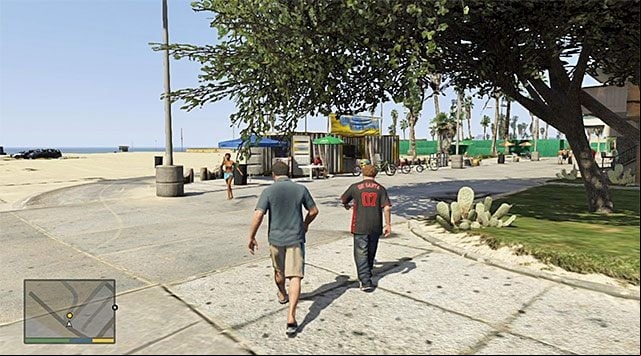 Bike rental stand - GTA 5: Daddys Little Girl walkthrough - Main missions - GTA 5 Guide