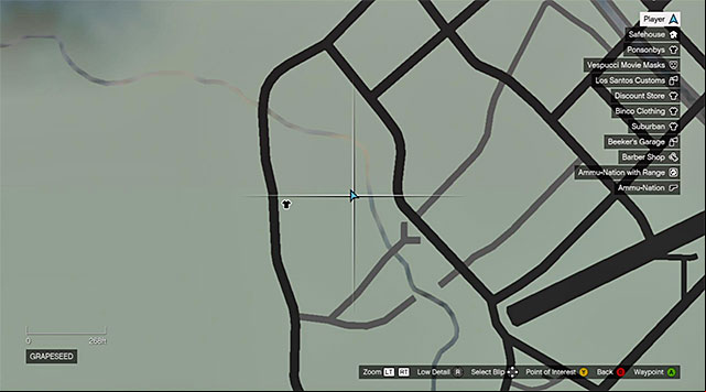 The second one is a white box the whereabouts shown in the screenshot) - GTA 5: Chasing the Truth - Strangers and Freaks missions - GTA 5 Guide