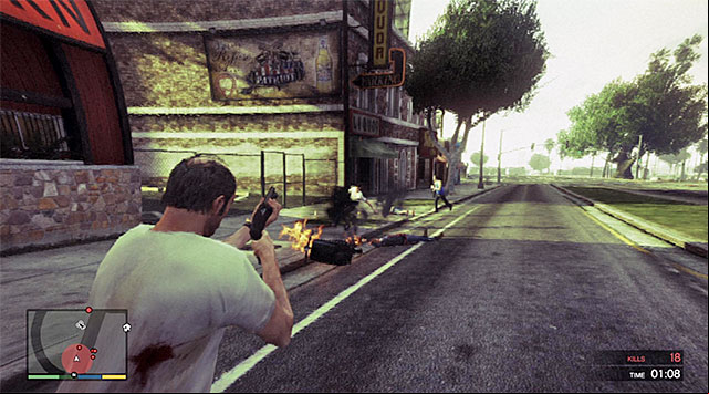 Watch out for enemies on monocycles - GTA 5: Rampage Five - Strangers and Freaks missions - GTA 5 Guide