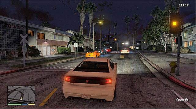The starting point of the race - GTA 5: Shift Work - Strangers and Freaks missions - GTA 5 Guide