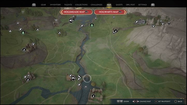 Link to the map: Merlin Trial - Hogwarts Valley #5 - Hogwarts Legacy: Hogwarts Valley - all Merlin Trials - Merlins Trials - Hogwarts Legacy Guide