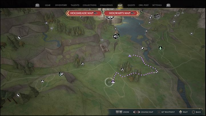 Link to the map: Merlin Trial - Hogwarts Valley #3 - Hogwarts Legacy: Hogwarts Valley - all Merlin Trials - Merlins Trials - Hogwarts Legacy Guide