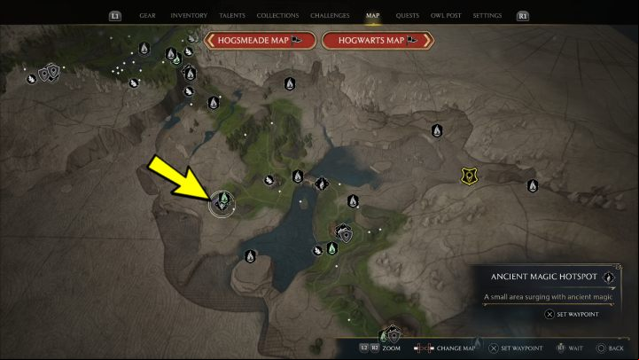 Region: Poidsear Coast - Hogwarts Legacy: Ancient Magic Hotspots Part 2 - Highlands - Hogwarts Legacy Guide