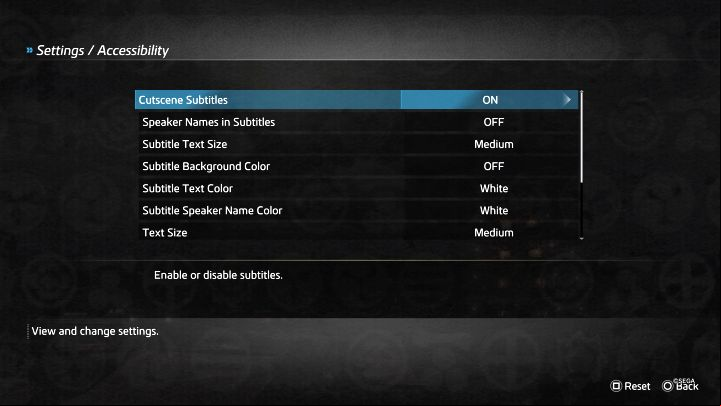 The text menu also contains useful options - Like a Dragon Ishin: Accessibility Features - Appendix - Like a Dragon Ishin Guide