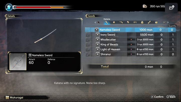 Common weapons can be easily purchased at the Arms Dealer - they have their shops in the Rakugai and Mukurogai districts - Like a Dragon Ishin: Crafting at Kurogane Smithing - Basics - Like a Dragon Ishin Guide