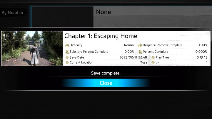 Each created save has a useful description, which can help you determine your progress in the game and locate a specific save on the list - Like a Dragon Ishin: How to save the game manually? - Campaign - Like a Dragon Ishin Guide